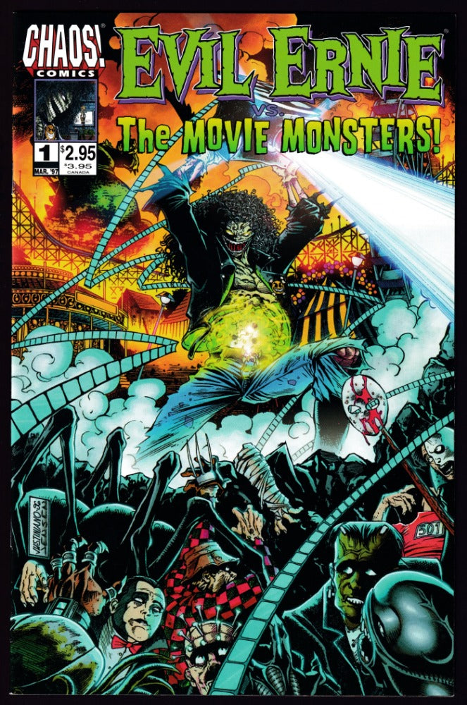Evil Ernie vs The Movie Monsters