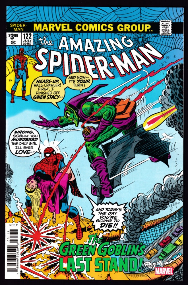 Amazing Spider-man #122 Facsimile Edition