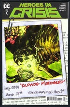 Load image into Gallery viewer, HEROES IN CRISIS