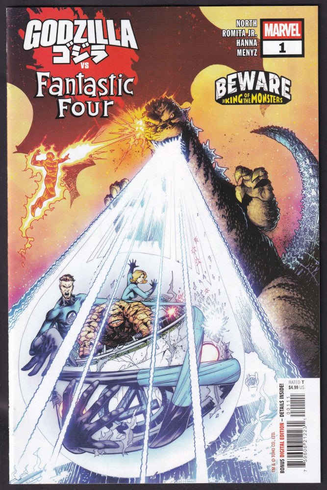 Godzilla Vs Fantastic Four