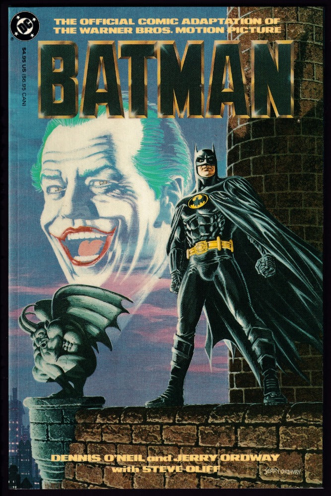 Batman The Official Comic Adaption Of The Warner Bros. Motion Picture (1989)