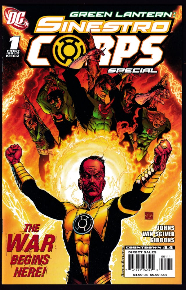 Green Lantern Sinestro Corps Special