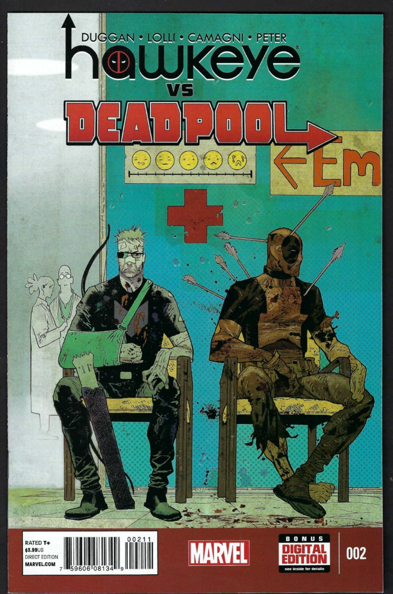 HAWKEYE VS DEADPOOL – Comic Detective
