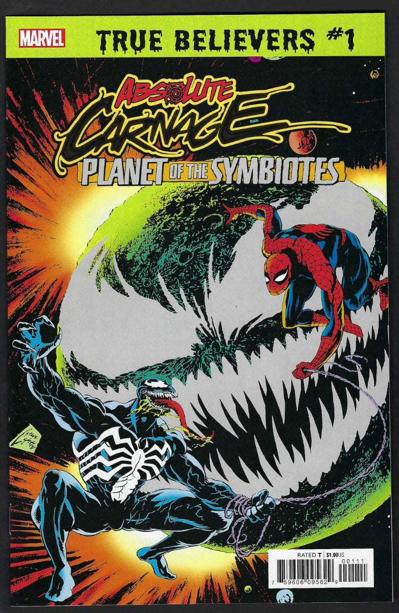 TRUE BELIEVERS ABSOLUTE CARNAGE PLANET OF SYMBIOTES