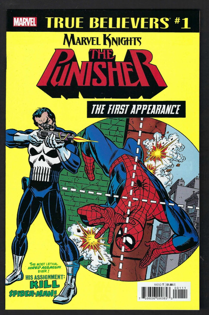 TRUE BELIEVERS PUNISHER FIRST APPEARANCE